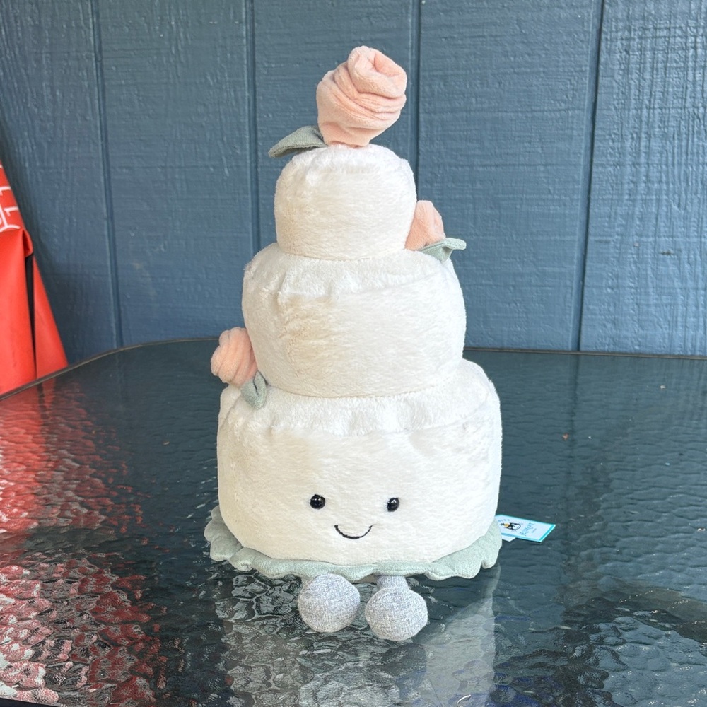 Retired Amusables wedding cake Jelly Cat
